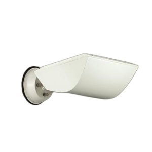 画像: 大光電機(DAIKO) LZW-90192YW アウトドア ウォールスポット 非調光 電球色 LED 防雨形 ホワイト