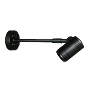 画像: 大光電機(DAIKO) LZW-90631XB アウトドア スポットライト 本体のみ ランプ別売 LED アームタイプ 防雨形 ブラック