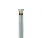 画像: 大光電機(DAIKO) LZW-93578LS アウトドア ローポール 非調光 電球色 LED 下配光 防雨形 シルバー