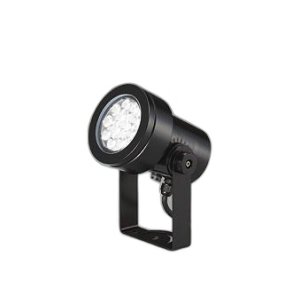 画像: 大光電機(DAIKO) LZW-93884WBM アウトドア スポットライト 非調光 灯具本体 フランジ別売 昼白色 LED 防雨形 ブラック