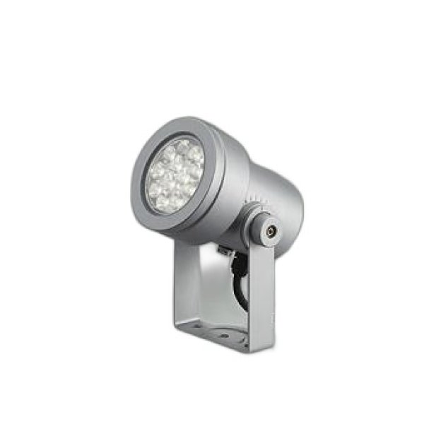 画像1: 大光電機(DAIKO) LZW-93884YSB アウトドア スポットライト 非調光 灯具本体 フランジ別売 電球色 LED 防雨形 シルバー (1)