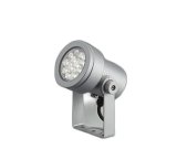 画像: 大光電機(DAIKO) LZW-93884YSM アウトドア スポットライト 非調光 灯具本体 フランジ別売 電球色 LED 防雨形 シルバー