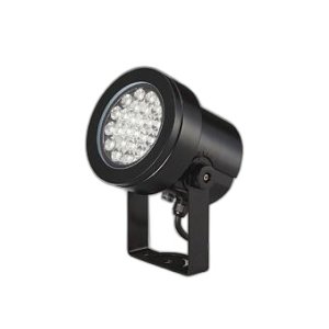 画像: 大光電機(DAIKO) LZW-93885WBB アウトドア スポットライト 非調光 灯具本体 フランジ別売 昼白色 LED 防雨形 ブラック