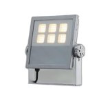 画像: 大光電機(DAIKO) LZW-93915WS アウトドア ウォールスポット 非調光 灯具本体 アーム別売 電源内蔵 昼白色 LED 防雨形 シルバー