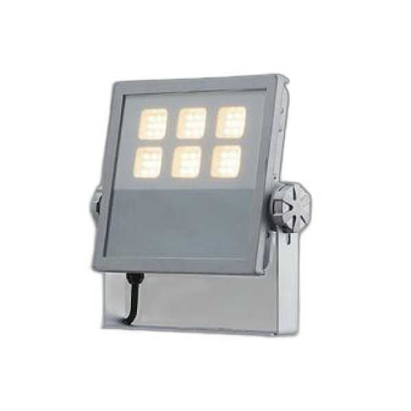 画像1: 大光電機(DAIKO) LZW-93916WS アウトドア ウォールスポット 非調光 灯具本体 アーム別売 電源内蔵 昼白色 LED 防雨形 シルバー (1)