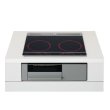 画像1: パナソニック KZ-F1W6CL IHクッキングヒーター 2口IH Fシリーズ 幅60cm 光るリングあり 低電気容量 ブラック(KZ-K22CL3の後継品) (1)