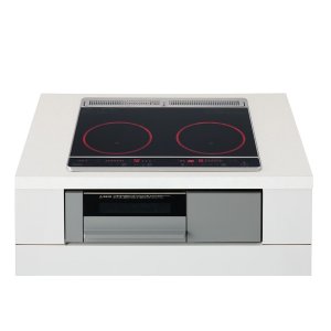 画像: パナソニック KZ-F1W6CL IHクッキングヒーター 2口IH Fシリーズ 幅60cm 光るリングあり 低電気容量 ブラック(KZ-K22CL3の後継品)