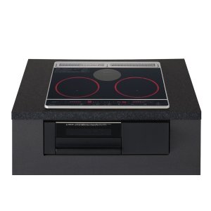 画像: パナソニック KZ-J1H6AK IHクッキングヒーター 2口IH+ラジエント Jシリーズ 幅60cm 光るリングあり ブラック(KZ-L32AKの後継品) 