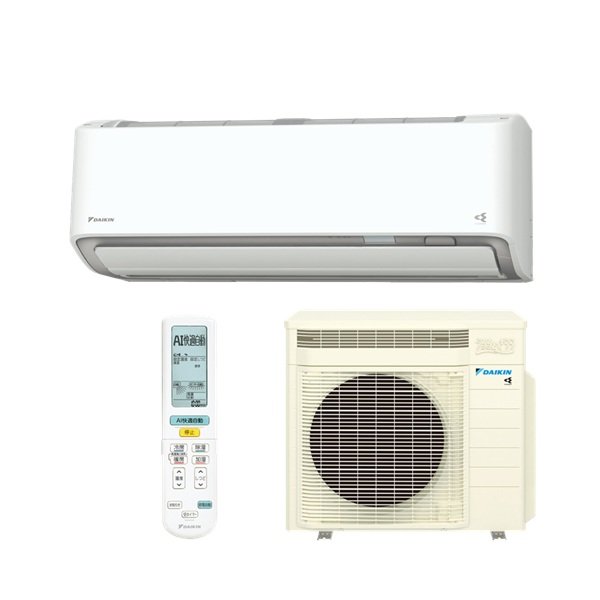 画像1: ダイキン S226ATRS-W エアコン 6畳 ルームエアコン RXシリーズ うるるとさらら 単相100V 20A 6畳程度 ホワイト (S225ATRS-W 後継品) ♪ (1)