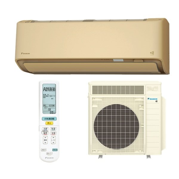 画像1: ダイキン S906ATRP-C エアコン 29畳 ルームエアコン RXシリーズ うるるとさらら 単相200V 20A 29畳程度 ベージュ (S905ATRP-C 後継品) ♪ (1)