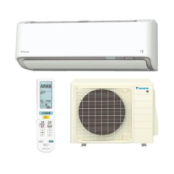 画像1: ダイキン S366ATAS-W エアコン 12畳 ルームエアコン AXシリーズ 単相100V 20A 12畳程度 ホワイト (S365ATAS-W 後継品) ♪ (1)