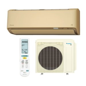 画像: ダイキン S566ATAV-C エアコン 18畳 ルームエアコン AXシリーズ 室外電源タイプ 単相200V 20A 18畳程度 ベージュ (S565ATAV-C 後継品) ♪