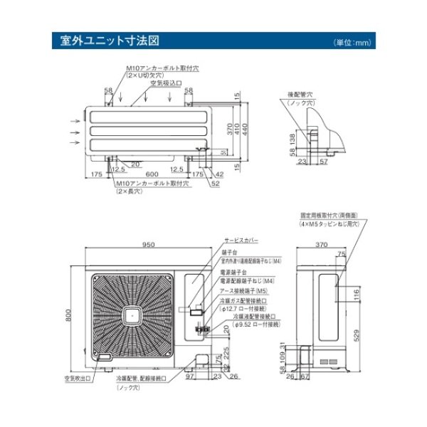 画像6: 日立 『RK-NP2LTV＋RCR-NP2TV』 業務用・産業用除湿器 床置タイプ インバーター型 冷却機能付機 2-3馬力 ♪ (6)