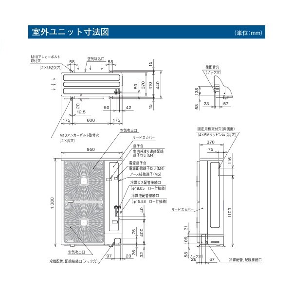 画像4: 日立 『RK-NP8LTV＋RCR-NP8TV』 業務用・産業用除湿器 床置タイプ インバーター型 冷却機能付機 8-10馬力 ♪ (4)