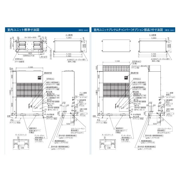 画像5: 日立 『RK-NP8LTV＋RCR-NP8TV』 業務用・産業用除湿器 床置タイプ インバーター型 冷却機能付機 8-10馬力 ♪ (5)