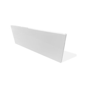 画像: 三化工業 SAP-402B クッキングヒーター あっせん部材 前面パネルセット 間口45cm2口ヒーター用 ホワイト ♪