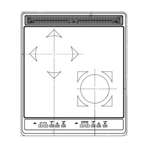 画像: 三化工業 SIH-BC224B クッキングヒーター IHヒーター IH・RHコンビネーションタイプ コンパクト 薄型 ブラック 単相200V ♪
