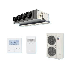 画像: パナソニック PA-P112F7GBC 業務用エアコン 天井ビルトインカセット形 XEPHY Premium エコナビ シングル P112形 4.0馬力 三相200V ♪