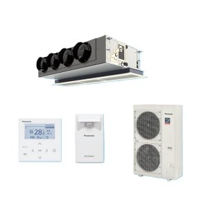 画像: パナソニック PA-P160F7GBC 業務用エアコン 天井ビルトインカセット形 XEPHY Premium エコナビ シングル P160形 6.0馬力 三相200V ♪