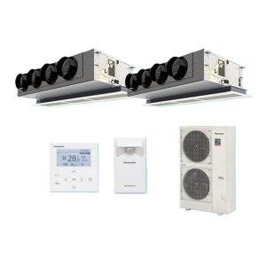 画像: パナソニック 『PA-P280F7GDBC＋分岐管』 業務用エアコン 天井ビルトインカセット形 XEPHY Premium エコナビ 同時ツイン P280形 10.0馬力 三相200V ♪