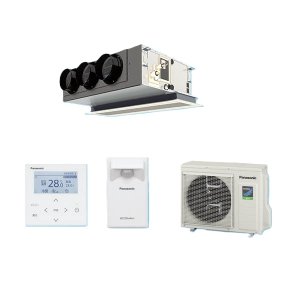 画像: パナソニック PA-P63F7SHBC 業務用エアコン 天井ビルトインカセット形 XEPHY Eco エコナビ シングル P63形 2.5馬力 単相200V ♪