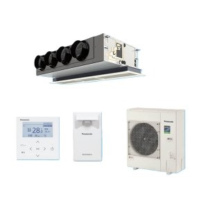 画像: パナソニック PA-P140F7HBC 業務用エアコン 天井ビルトインカセット形 XEPHY Eco エコナビ シングル P140形 5.0馬力 三相200V ♪