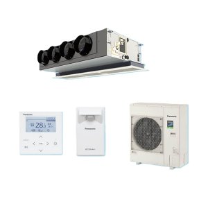 画像: パナソニック PA-P160F7HBC 業務用エアコン 天井ビルトインカセット形 XEPHY Eco エコナビ シングル P160形 6.0馬力 三相200V ♪