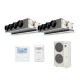 画像: パナソニック 『PA-P280F7HDBC＋分岐管』 業務用エアコン 天井ビルトインカセット形 XEPHY Eco エコナビ 同時ツイン P280形 10.0馬力 三相200V ♪