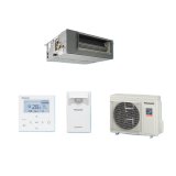 画像: パナソニック PA-P50FE7SGBCL 業務用エアコン ビルトインオールダクト形 XEPHY Premium エコナビ シングル P50形 2.0馬力 単相200V ♪