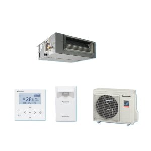 画像: パナソニック PA-P56FE7SGBCL 業務用エアコン ビルトインオールダクト形 XEPHY Premium エコナビ シングル P56形 2.3馬力 単相200V ♪