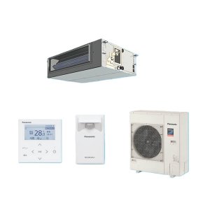 画像: パナソニック PA-P80FE7GBC 業務用エアコン ビルトインオールダクト形 XEPHY Premium エコナビ シングル P80形 3.0馬力 三相200V ♪