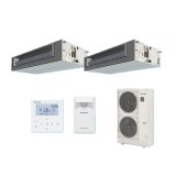 画像: パナソニック 『PA-P280FE7GDBC＋分岐管』 業務用エアコン ビルトインオールダクト形 XEPHY Premium エコナビ 同時ツイン P280形 10.0馬力 三相200V ♪