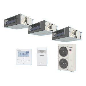 画像: パナソニック 『PA-P160FE7GTBC＋分岐管』 業務用エアコン ビルトインオールダクト形 XEPHY Premium エコナビ 同時トリプル P160形 6.0馬力 三相200V ♪