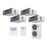 画像: パナソニック 『PA-P224FE7GVBC＋分岐管』 業務用エアコン ビルトインオールダクト形 XEPHY Premium エコナビ 同時ダブルツイン P224形 8.0馬力 三相200V ♪