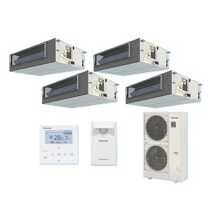 画像: パナソニック 『PA-P280FE7GVBC＋分岐管』 業務用エアコン ビルトインオールダクト形 XEPHY Premium エコナビ 同時ダブルツイン P280形 10.0馬力 三相200V ♪