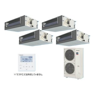画像: パナソニック 『PA-P280FE7GVNBC＋分岐管』 業務用エアコン ビルトインオールダクト形 XEPHY Premium 標準 同時ダブルツイン P280形 10.0馬力 三相200V ♪