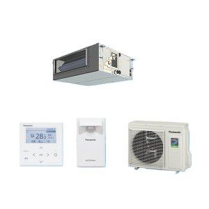 画像: パナソニック PA-P50FE7SHBC 業務用エアコン ビルトインオールダクト形 XEPHY Eco エコナビ シングル P50形 2.0馬力 単相200V ♪