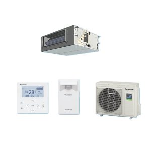 画像: パナソニック PA-P56FE7HBC 業務用エアコン ビルトインオールダクト形 XEPHY Eco エコナビ シングル P56形 2.3馬力 三相200V ♪