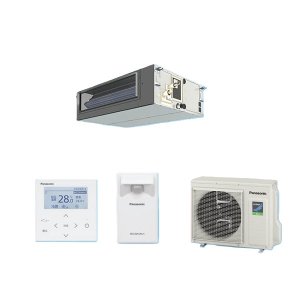 画像: パナソニック PA-P80FE7SHBC 業務用エアコン ビルトインオールダクト形 XEPHY Eco エコナビ シングル P80形 3.0馬力 単相200V ♪