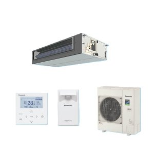 画像: パナソニック PA-P112FE7HBC 業務用エアコン ビルトインオールダクト形 XEPHY Eco エコナビ シングル P112形 4.0馬力 三相200V ♪