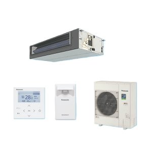 画像: パナソニック PA-P140FE7HBC 業務用エアコン ビルトインオールダクト形 XEPHY Eco エコナビ シングル P140形 5.0馬力 三相200V ♪