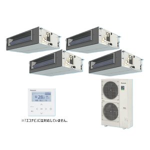 画像: パナソニック 『PA-P280FE7HVNBC＋分岐管』 業務用エアコン ビルトインオールダクト形 XEPHY Eco 標準 同時ダブルツイン P280形 10.0馬力 三相200V ♪