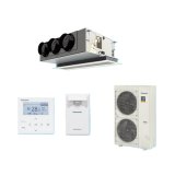 画像: パナソニック PA-P80F7KBC 業務用エアコン 天井ビルトインカセット形 フル暖 XEPHY エコナビ シングル P80形 3.0馬力 三相200V ♪