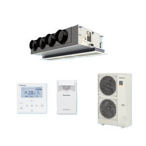 画像: パナソニック PA-P140F7KBC 業務用エアコン 天井ビルトインカセット形 フル暖 XEPHY エコナビ シングル P140形 5.0馬力 三相200V ♪