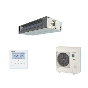 画像: パナソニック PA-P112FE7HNBC 業務用エアコン ビルトインオールダクト形 XEPHY Eco 標準 シングル P112形 4.0馬力 三相200V ♪