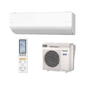 画像: パナソニック CS-716DLV2-W エアコン 23畳 ルームエアコン LVシリーズ エオリア ナノイーX 単相200V 23畳程度 クリスタルホワイト