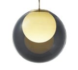 画像: 大光電機(DAIKO) DPN-42235Y ペンダント 非調光 電球色 LED ランプ付 フランジタイプ スモーク