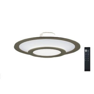 画像: 大光電機(DAIKO) DCL-42319 シーリング 10畳 調色調光 LED内蔵 プルレス リモコン付 グレー