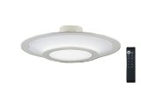 画像: 大光電機(DAIKO) DCL-42315 シーリング 8畳 調色調光 LED内蔵 プルレス リモコン付 ホワイト