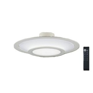 画像: 大光電機(DAIKO) DCL-42315 シーリング 8畳 調色調光 LED内蔵 プルレス リモコン付 ホワイト